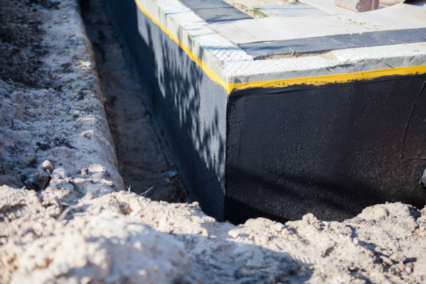 Residential Waterproofing installation at a Rocky Ridge, OH home by SJ Waterproofing Pros